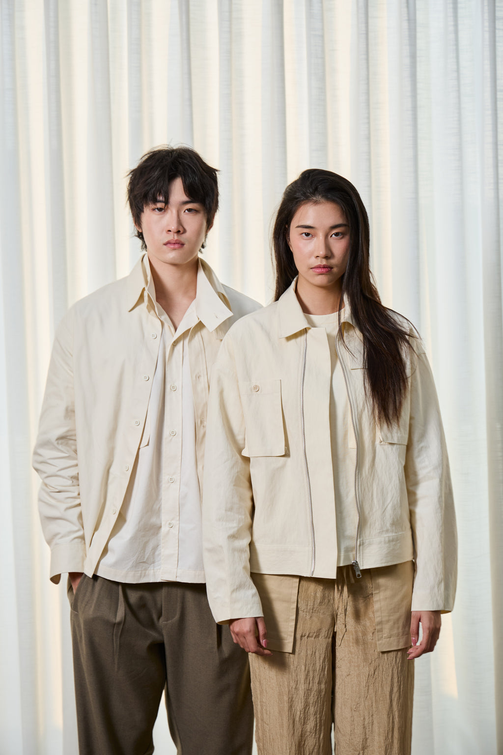 Nylon Zipper Jacket