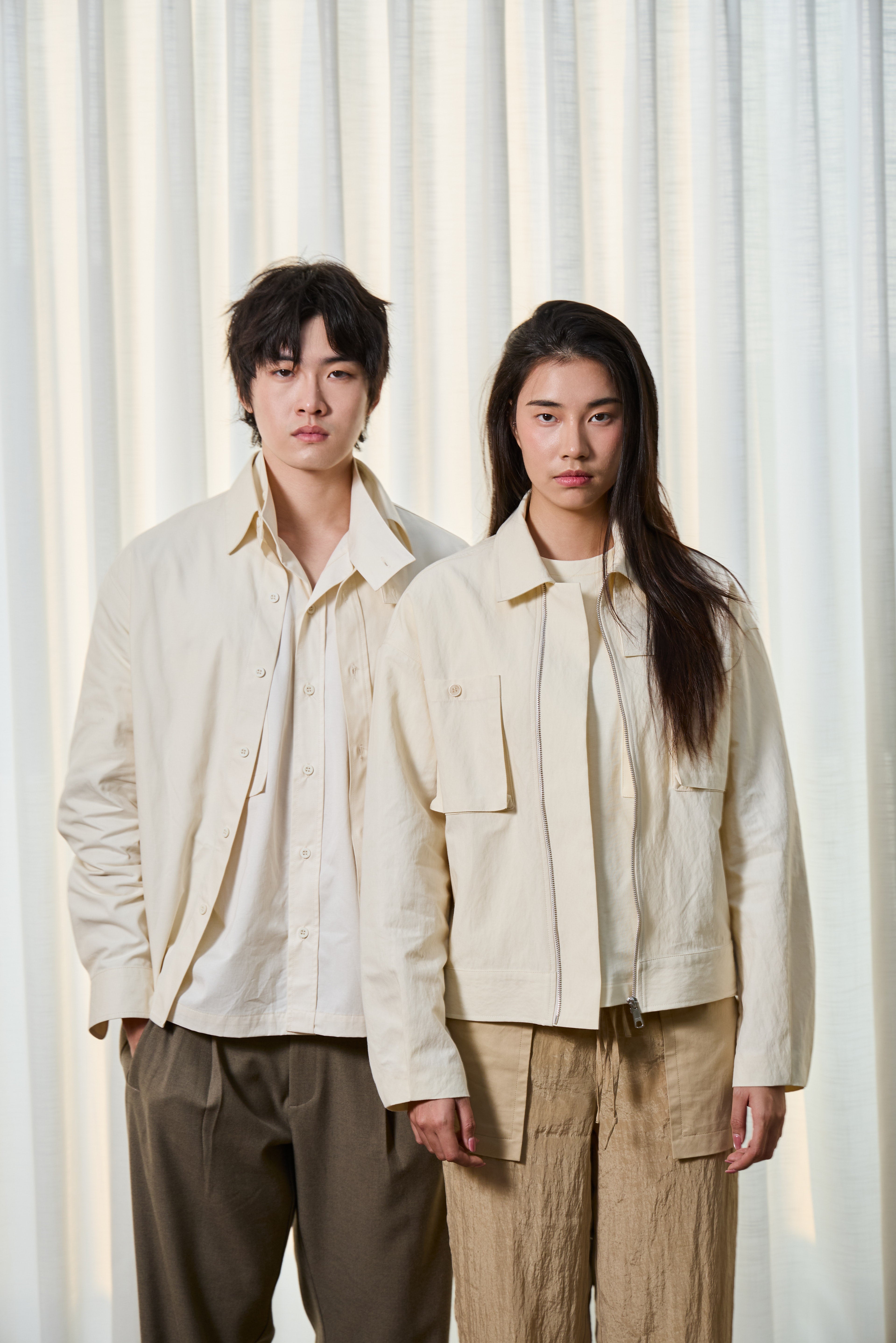 Nylon Zipper Jacket
