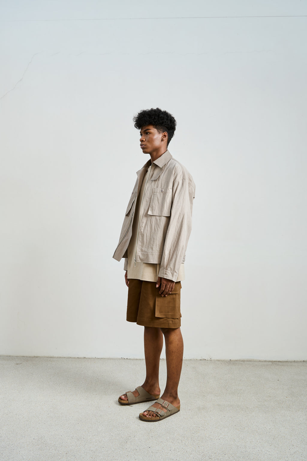 Nylon Zipper Jacket