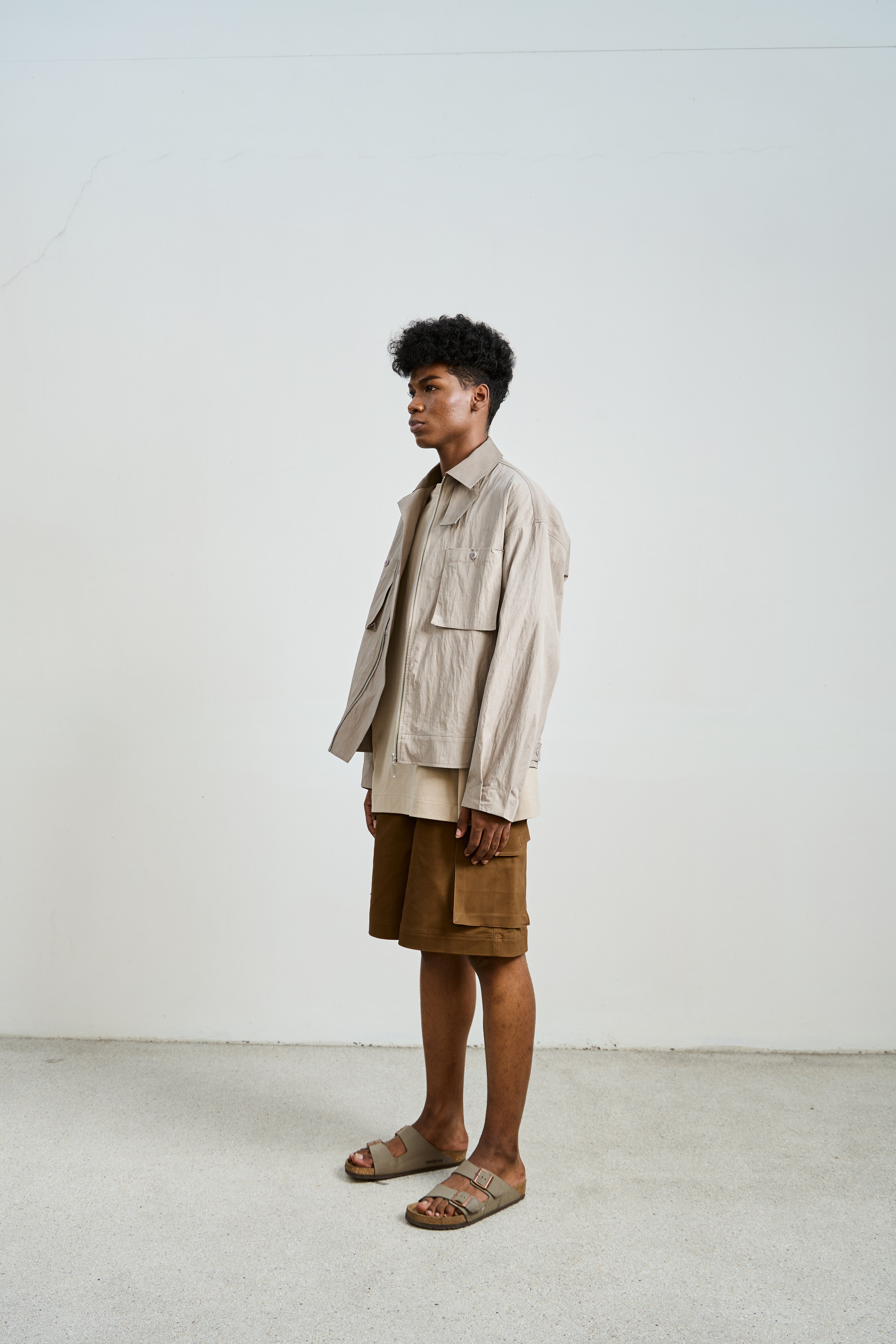 Nylon Zipper Jacket