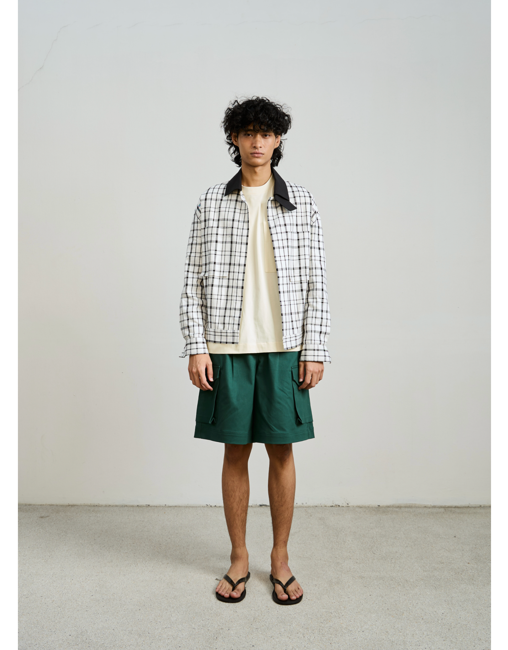 PLAID JACKET