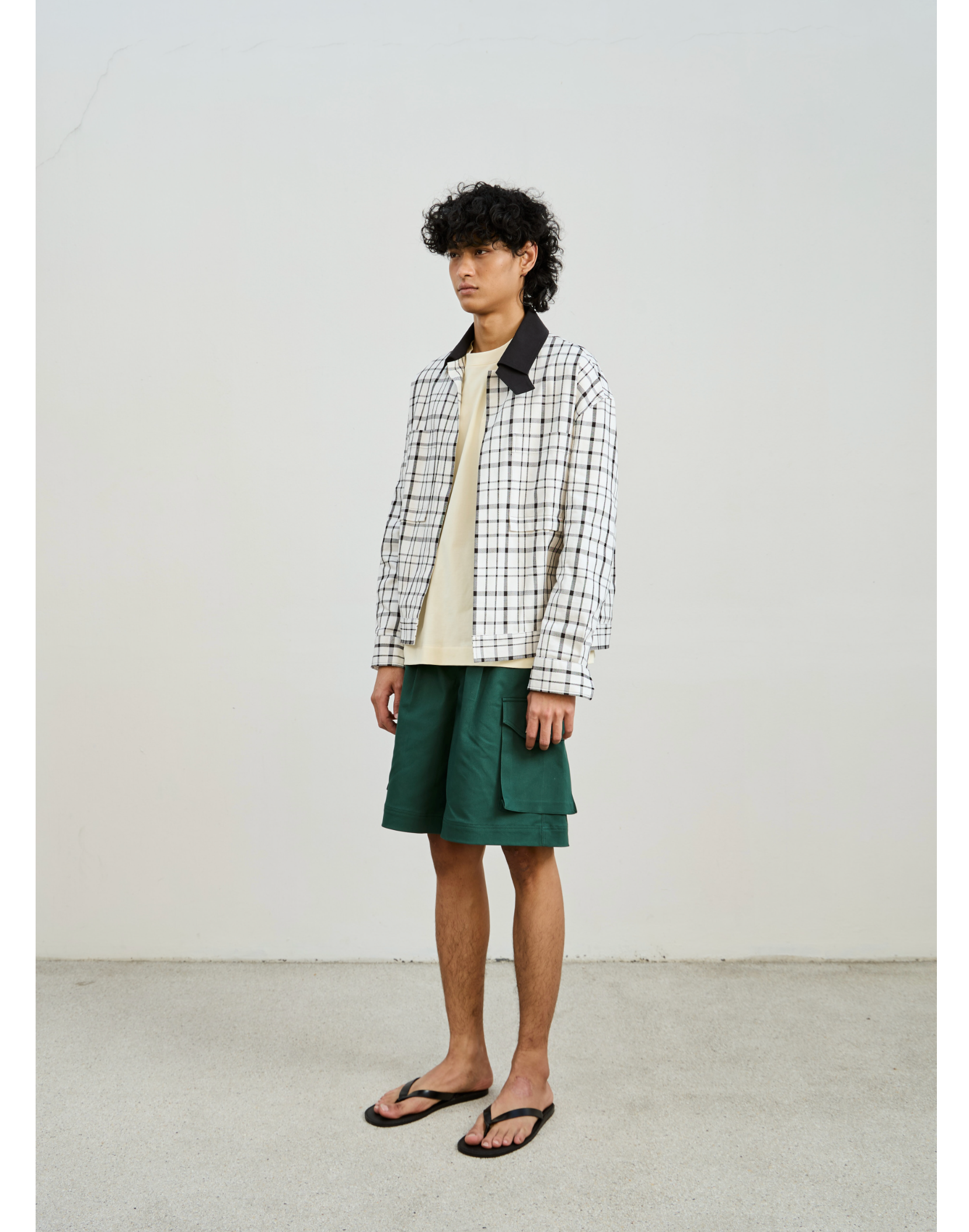 PLAID JACKET